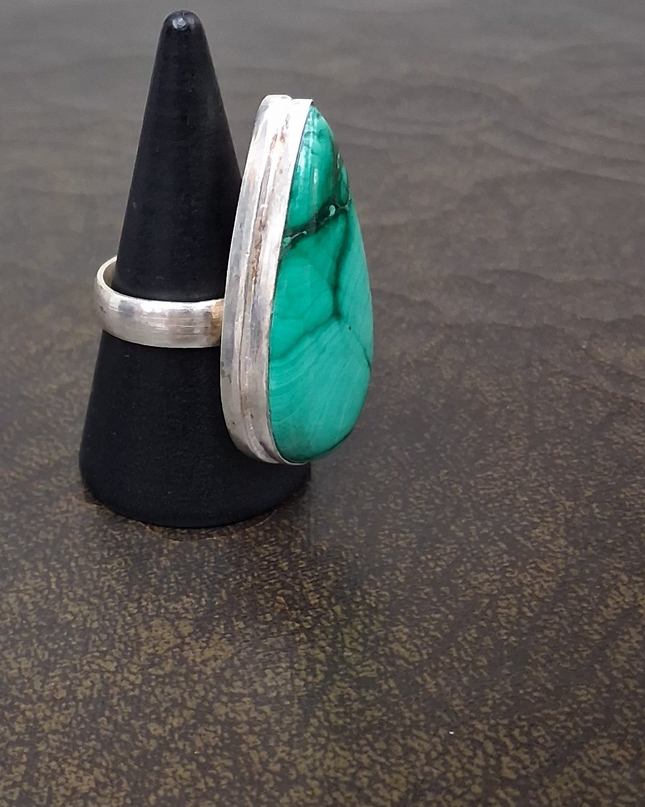 Melanite Ring Size 7