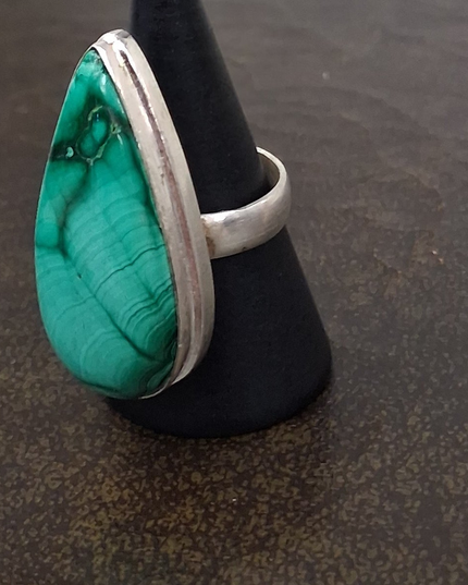 Melanite Ring Size 7