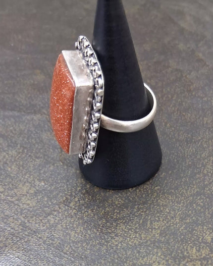 Sunstone Ring Size 7