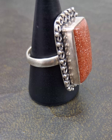 Sunstone Ring Size 7