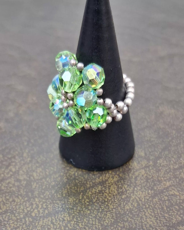 Swarvoski Sterling Silver Ring