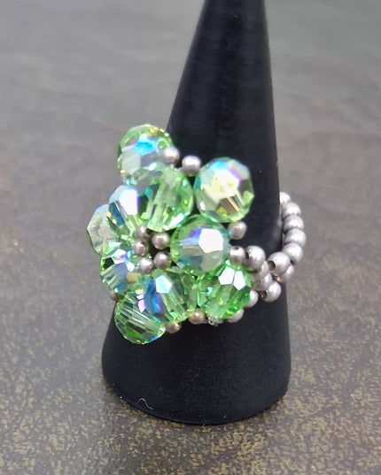 Swarvoski Sterling Silver Ring