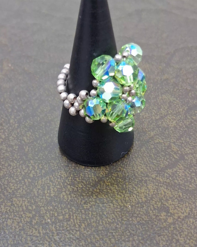 Swarvoski Sterling Silver Ring