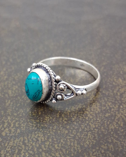 Sterling Silver Turquoise Ring