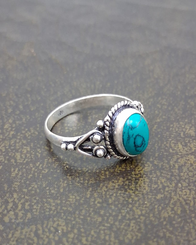 Sterling Silver Turquoise Ring