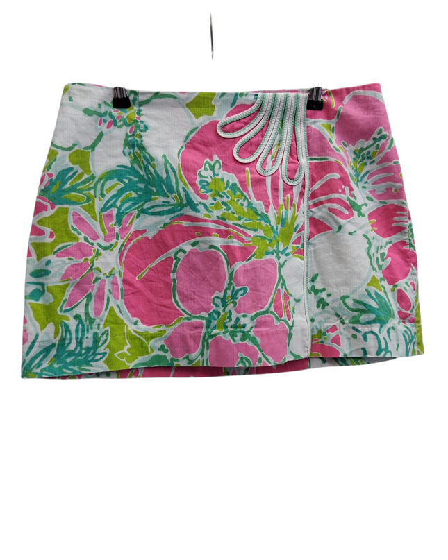 used once Lilly Pulitzer skirt size 8