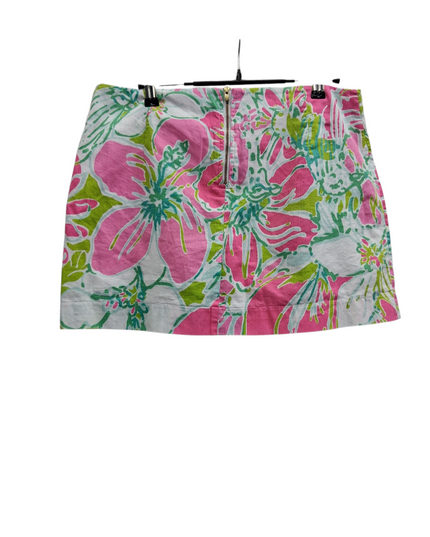used once Lilly Pulitzer skirt size 8