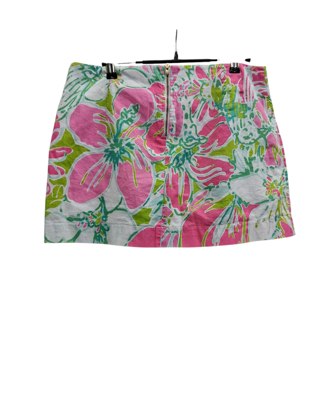 used once Lilly Pulitzer skirt size 8