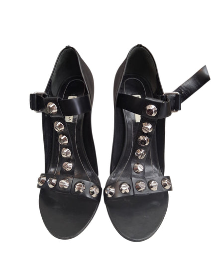 Gently Used Balenciaga Black Sandals