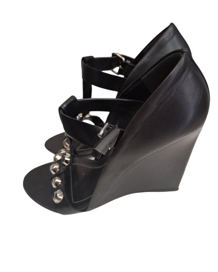Gently Used Balenciaga Black Sandals