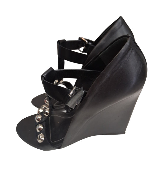 Gently Used Balenciaga Black Sandals